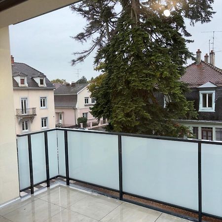 Ferienwohnung Duplex 6 Pers Neuf + Parking Mülhausen Exterior foto